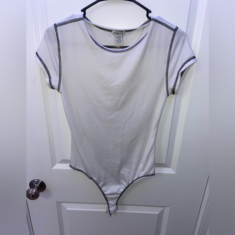 Medium White Bodysuit